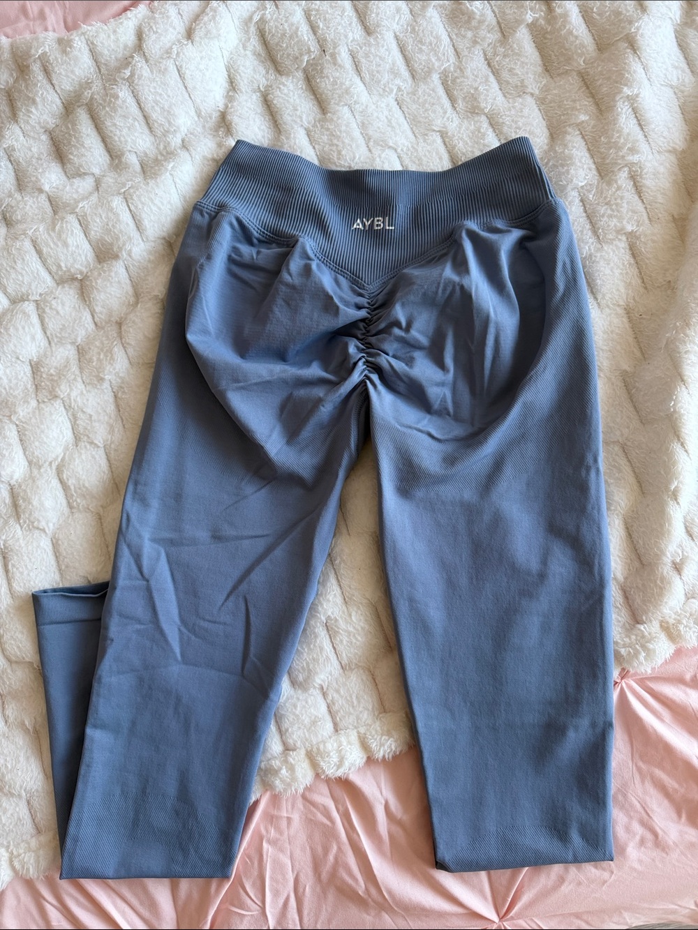 AYBL Scrunch-Back Seamless Leggings - Slate